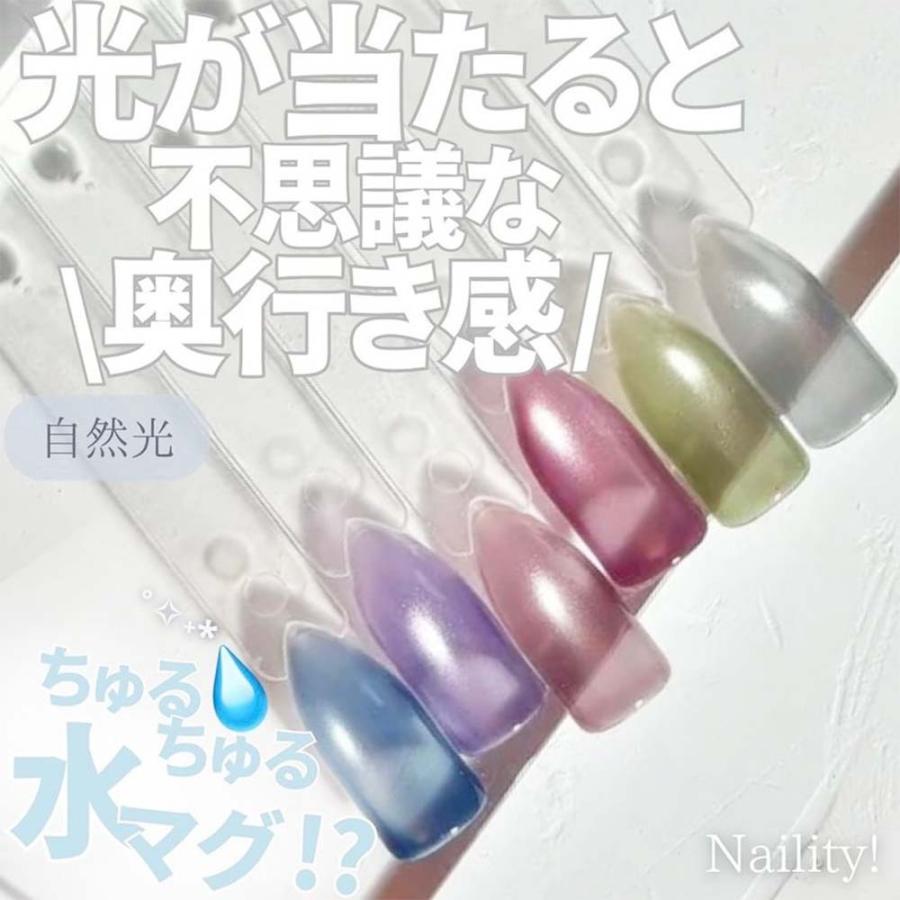Naility! ネイリティ ティアリーマグシリーズ 全6色 4g ジェルネイル