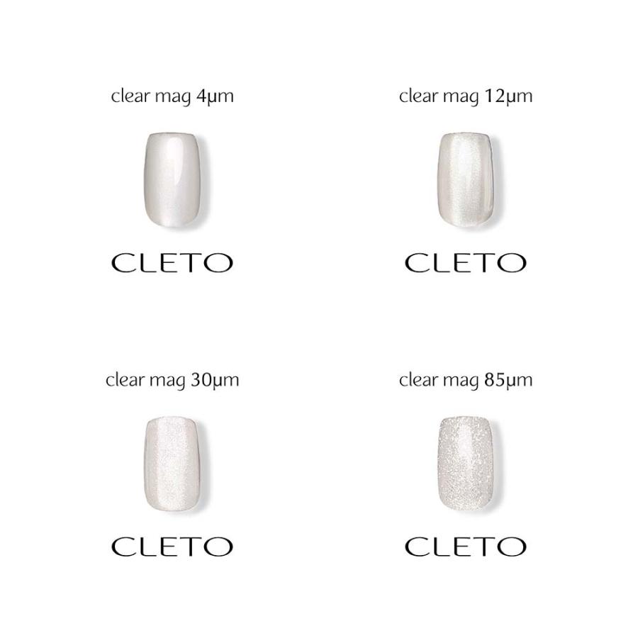 CLETO クレト クリアマグ 全4種 7g 4μm/12μm/30μm/85μm CLETO クレト クリアマグ 全4種 7g 4μm/12μm/30μm/85μm