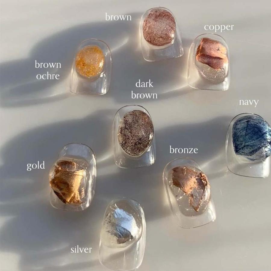 CLETO インク/メタリックシルバー8本セット