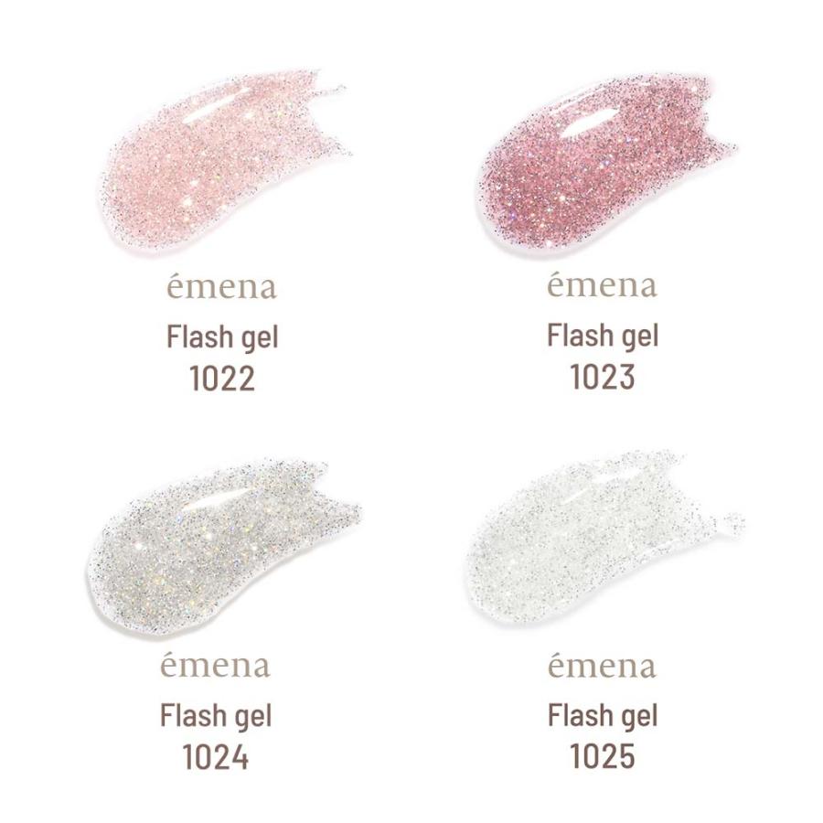 emena エメナ Flash gel フラッシュジェル 8g 全4色［1022〜1025