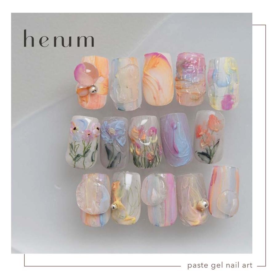 henum へニュム ペーストジェル 全6色 2.8g pa07~12 マット ノンワイプ