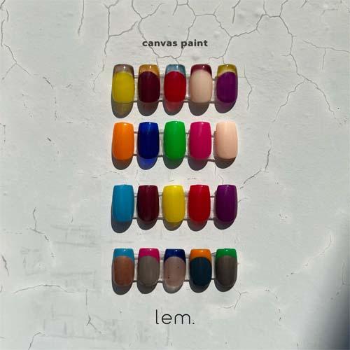 lem. レム カラージェル キャンバスペイント シリーズ 全10色 3g ms223