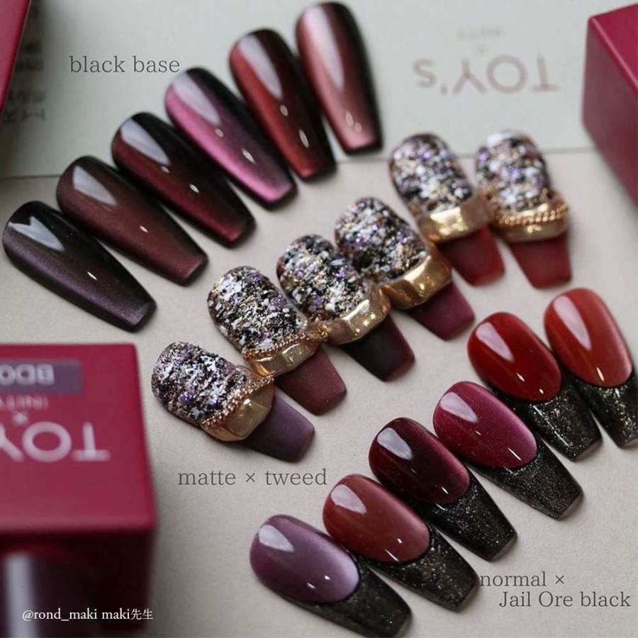 TOY's × INITY ボルドーマグ 7ml 全6色 T-BD01~06 マグネットジェル