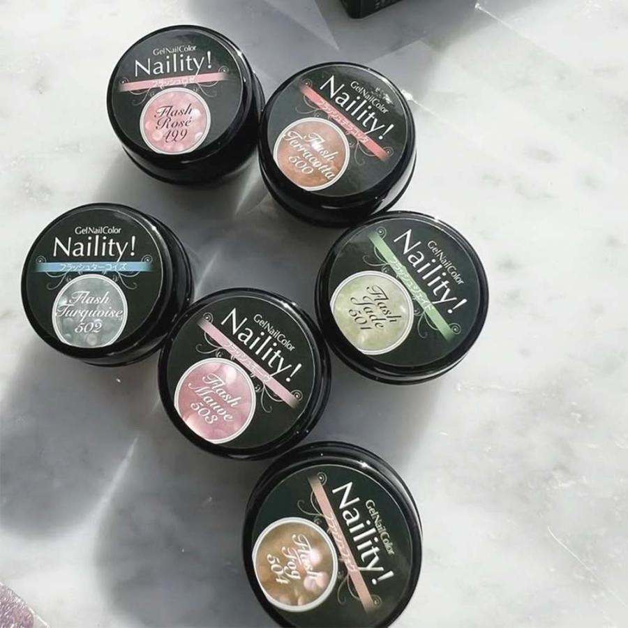 Naility! ネイリティ エレクトリカルライツシリーズ 全6色 4g ジェル