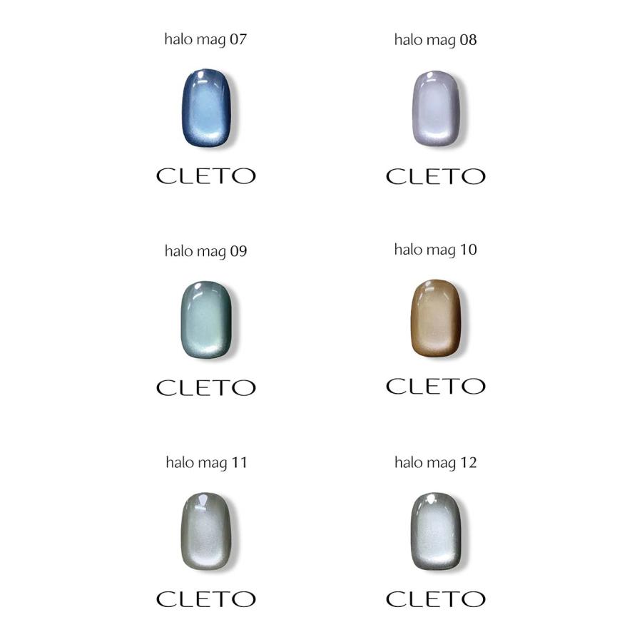 クレト CLETO ヘイローマグ 全16色 7g 01~16 マグネットネイル