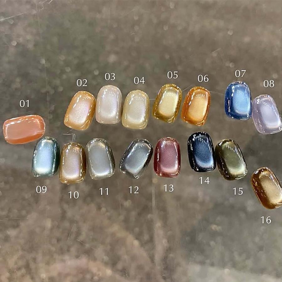 cleto halo mag 全色セット クレト CLETO ヘイローマグ halo mag 16色セット 7g マグネットネイル