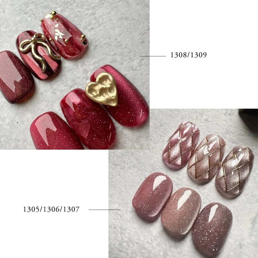 éména マグネットフラッシュジェル 1305-1309 エメナ emena マグネティフラッシュジェル 8g 全5色［1305〜1309