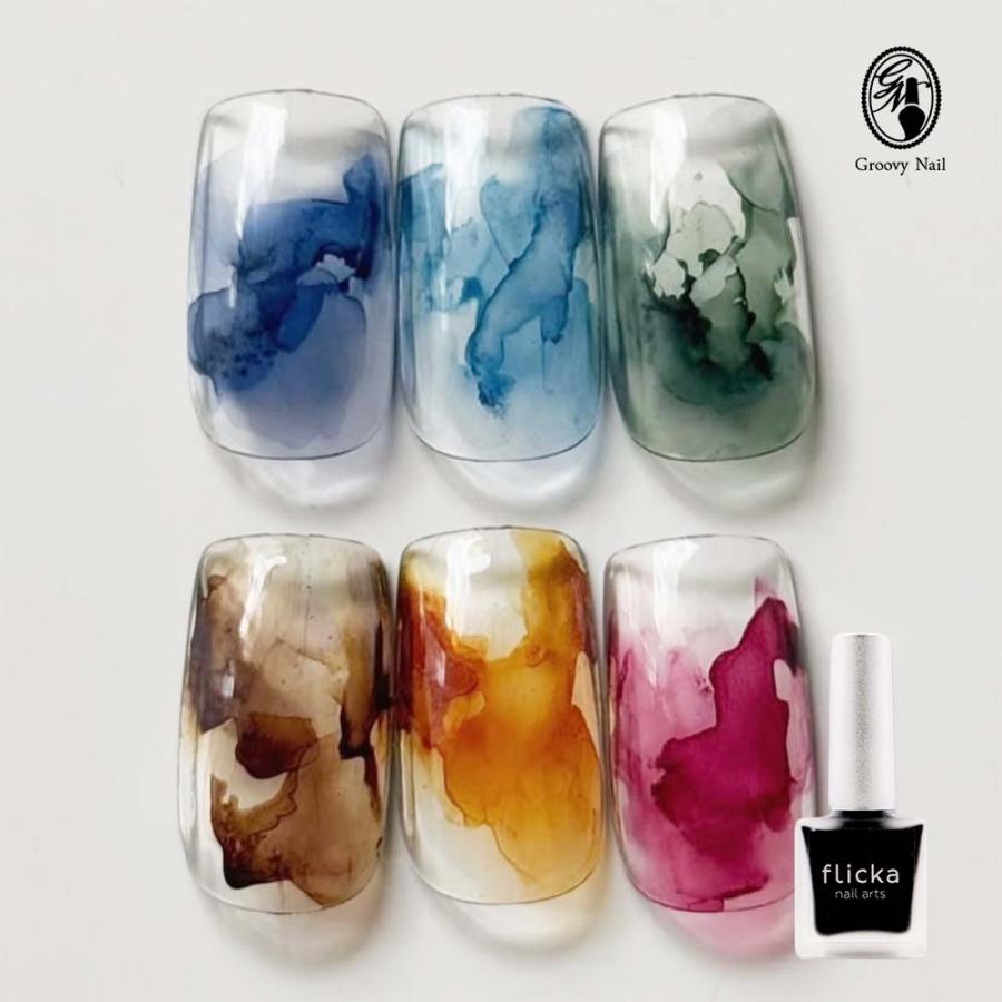 flicka nail arts インク ハーベストシリーズ 全6色 8ml くすみカラー