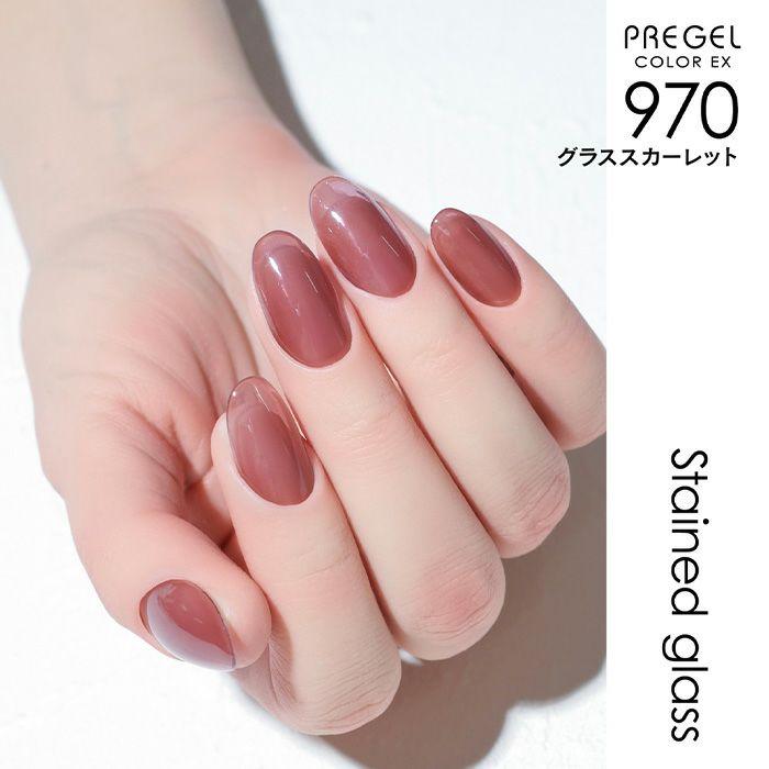 PREGEL プリジェル カラーEX ステンドグラスシリーズ 全6色 3g ジェル