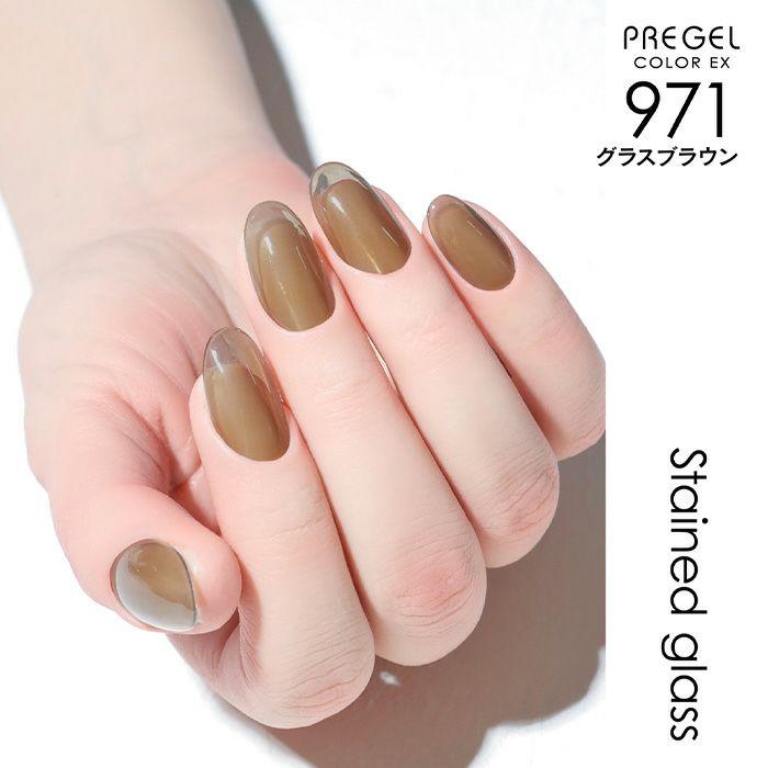 PREGEL プリジェル カラーEX ステンドグラスシリーズ 全6色 3g ジェル