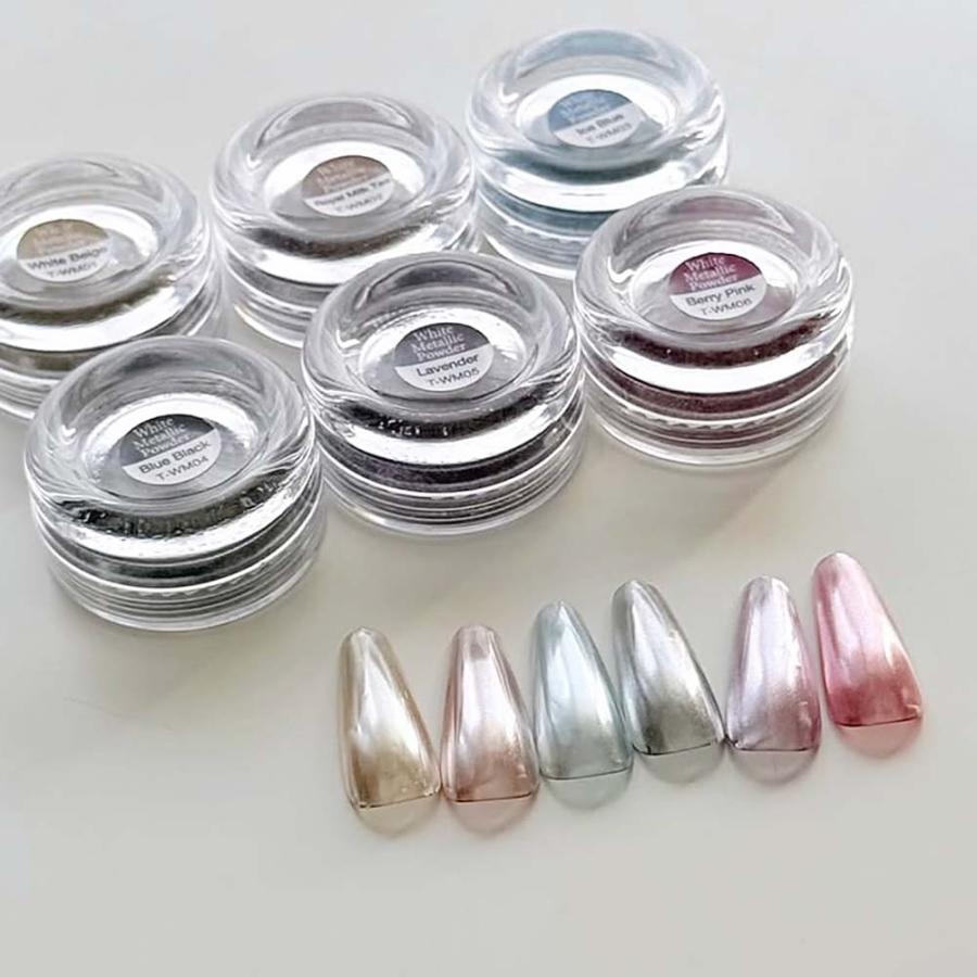 TOY's × INITY ホワイトメタリックパウダー 0.3g 全6色 T-WM01~06
