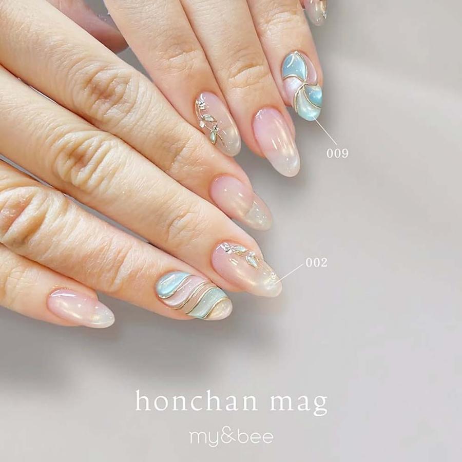 qPIGp(̂•͈Ꙫ•͈⑅﻿)̂ ୭*゜ページ マイビー ボンネイル ネイルセット