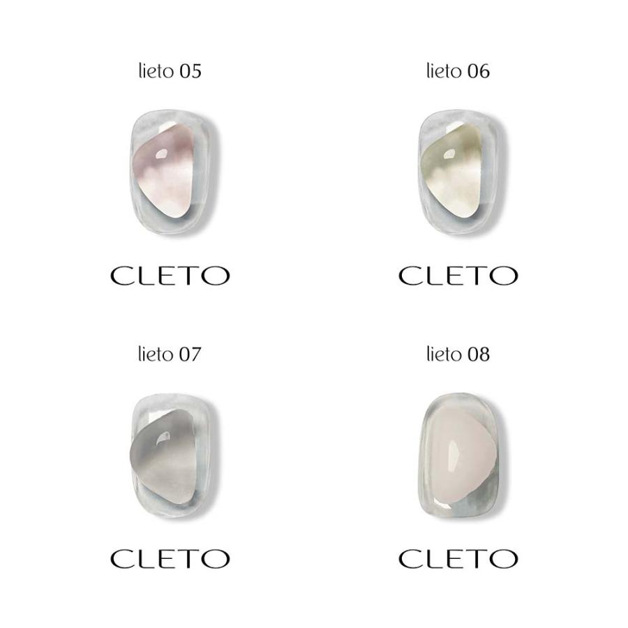 クレト CLETO ノンワイプアートカラージェル 4g 全8色 リエート lieto