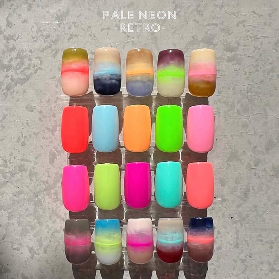 lem. レム カラージェル ペールネオンレトロ シリーズ 全10色 3g n811