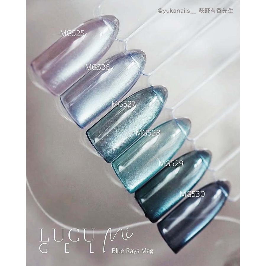ルクジェルミー LUCU GEL Mi ブルーレイズマグ 全6色 3.5g MG525~530