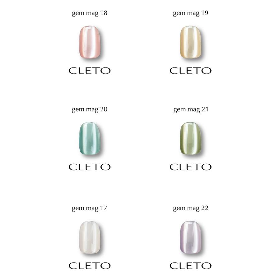 クレト CLETO ジェムマグ 全6色 17~22 7g マグネットネイル