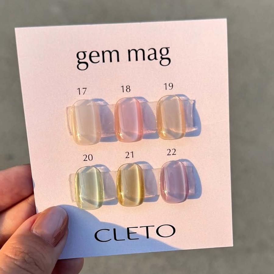 クレト CLETO ジェムマグ 全6色 17~22 7g マグネットネイル