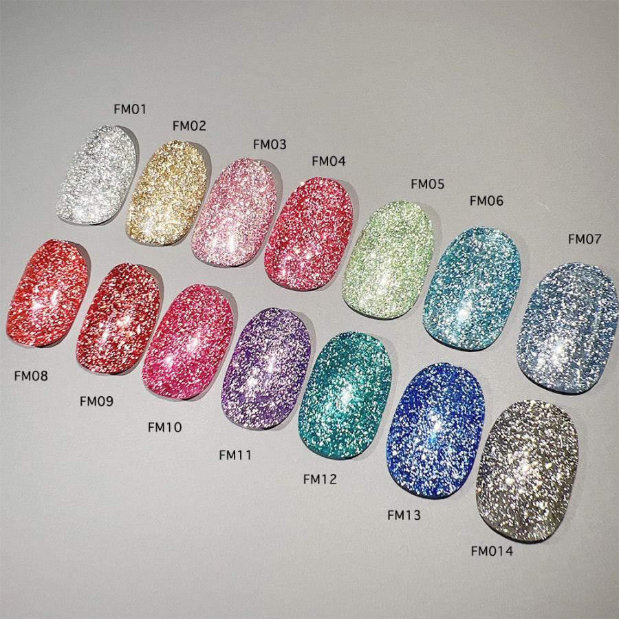 D.nail フラッシュミュールジェル カラージェル 全14色 7g FM01~14