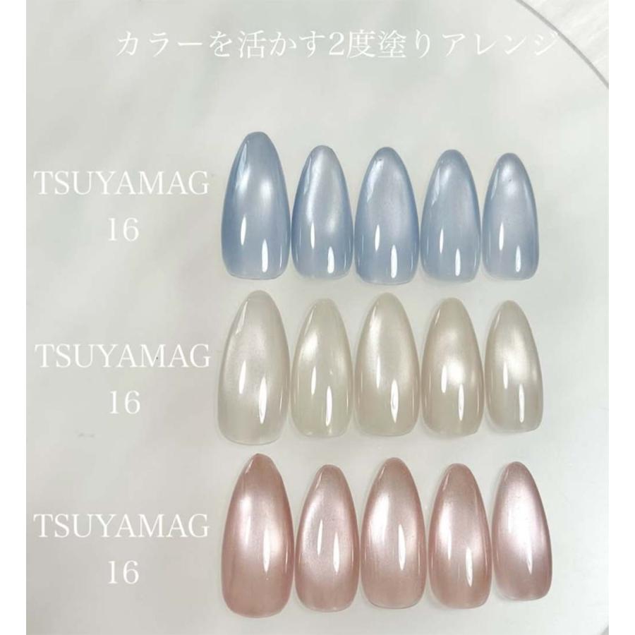 ジェリスト GELIST つやマグ ペールブルー 7g 全3色 マグネットネイル