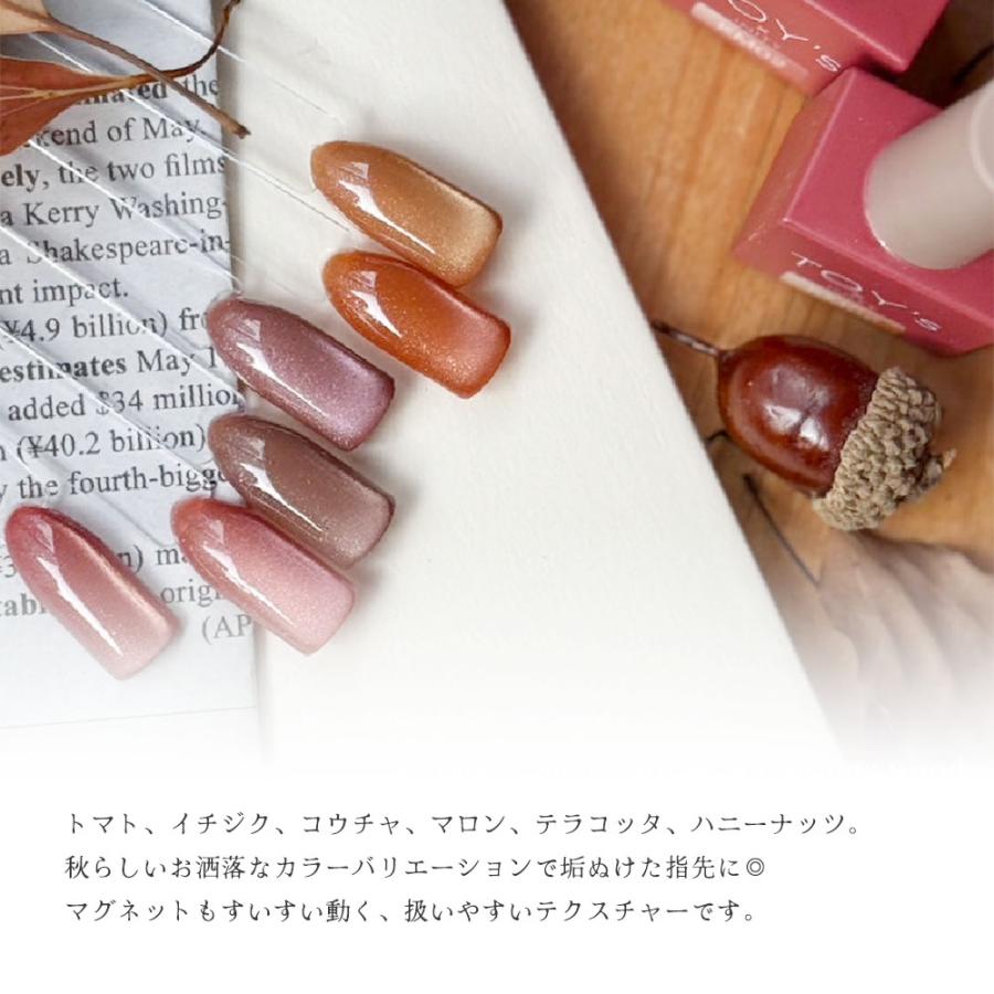 TOY's × INITY こっくりマグ 7ml 全6色 T-KM01~06 マグネットジェル