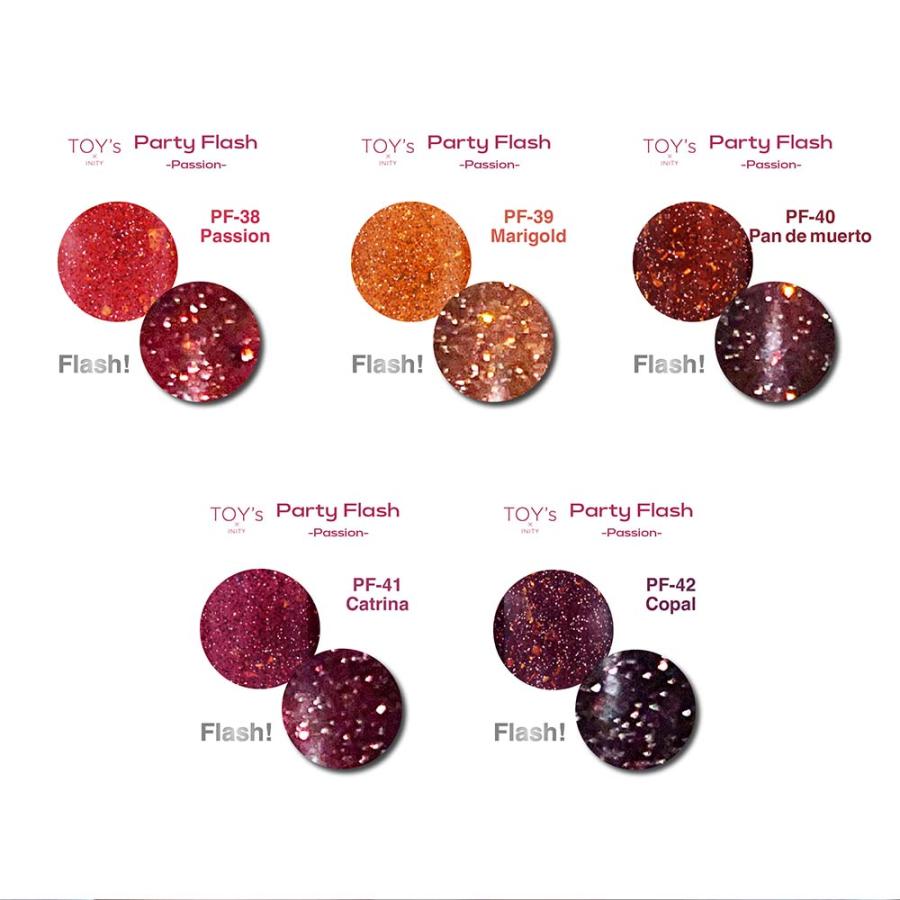 TOY's × INITY パーティーフラッシュ パッション 全5色 12ml