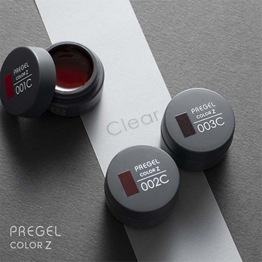 PREGEL プリジェル カラーZ クリアカラー PZ-001C〜003C 全3色 3g
