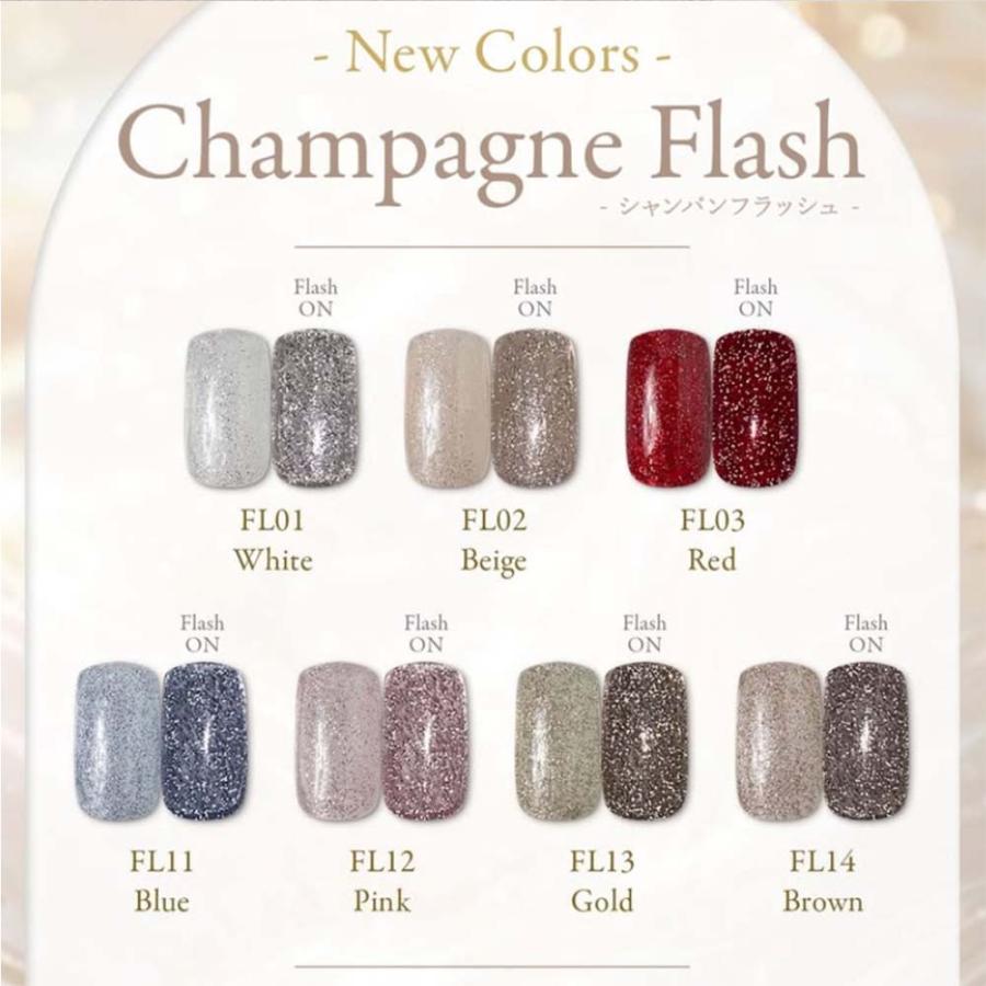 LEAFGEL PREMIUM リーフジェルプレミアム シャンパンフラッシュ 7g 全7