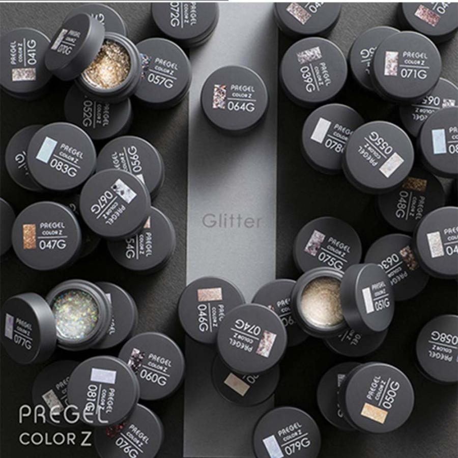 PREGEL プリジェル カラーZ グリッターカラー PZ-077G〜085G 全9色 3g
