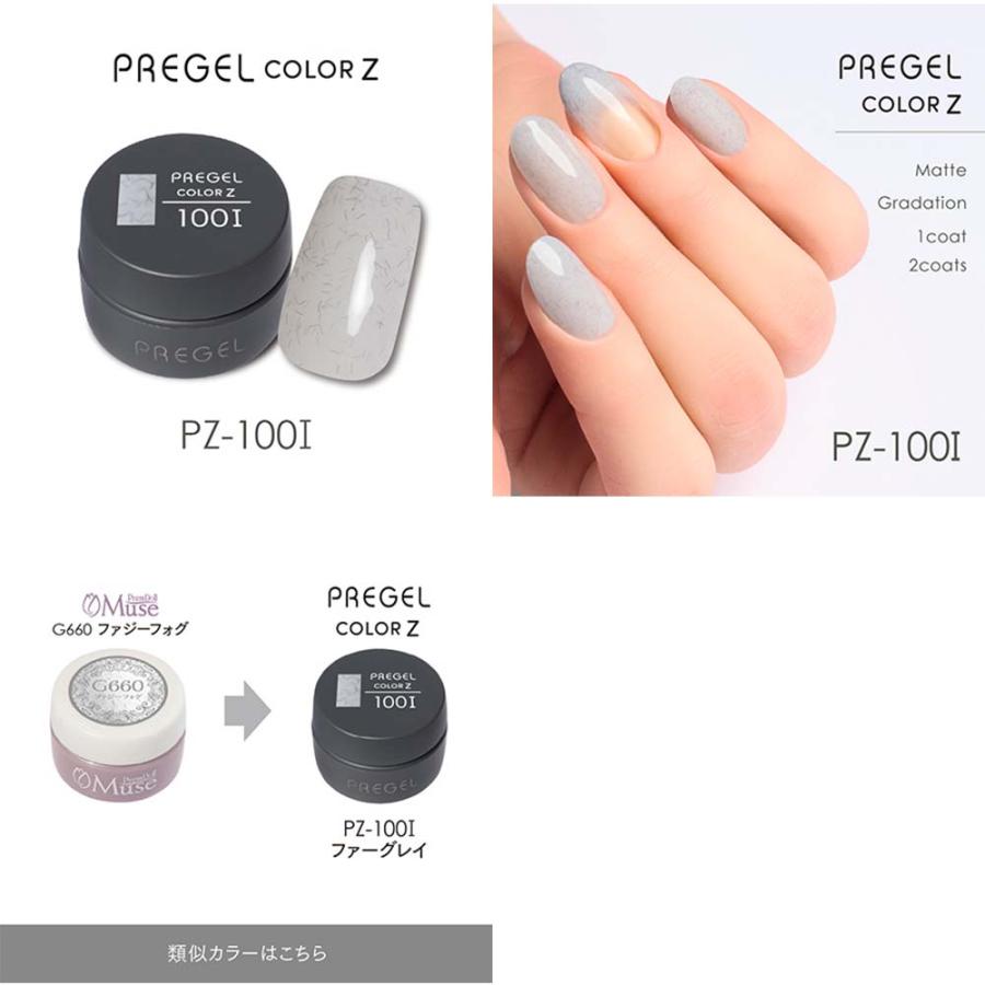 PREGEL プリジェル カラーZ 異素材カラー PZ-099I〜104I 全6色 3g