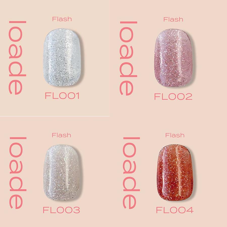 ロアデ Loade フラッシュ 全10種 4g FL001〜FL010 ジェルネイル