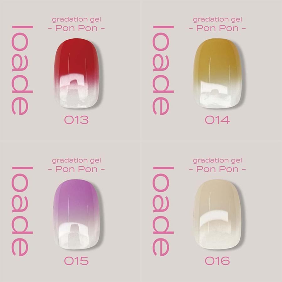 loade グラデーションジェル Pon-pon 20色セット ロアデ Loade グラデーションジェル 全 20色 2g ポンポン001〜020