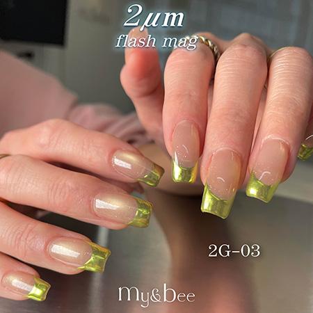 マイビー my&bee ゴールドフラッシュマグ 全12色 2G-01〜12 8ml