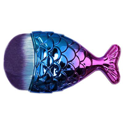 SHAREYDVA シャレドワ 魚-UO-ブラシ グレープブルー ダストブラシ 