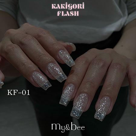 マイビー my&bee かき氷フラッシュ 全12色 KF-001G〜012G 8ml
