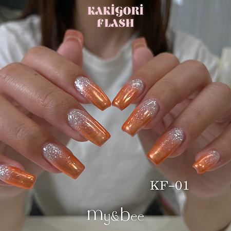マイビー my&bee かき氷フラッシュ 全12色 KF-001G〜012G 8ml