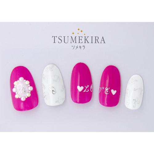 TSUMEKIRA ツメキラ ネイルシール アルファベット シルバー ジェル専用 【ネコポス対応】【メーカー取寄せ】 ネイル用品の専門店｜g-nail｜04