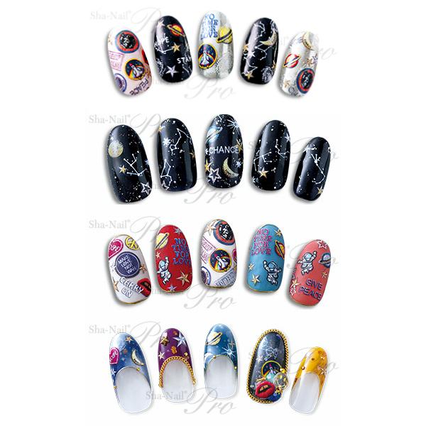 Sha-Nail 写ネイル ネイルシール スペースアイコン 【ネコポス対応