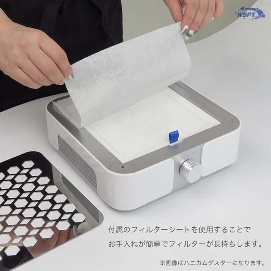 WSPT JAPAN 強力吸引集塵機 ハニカムダスター2 充電式 液晶表示 6ヶ月