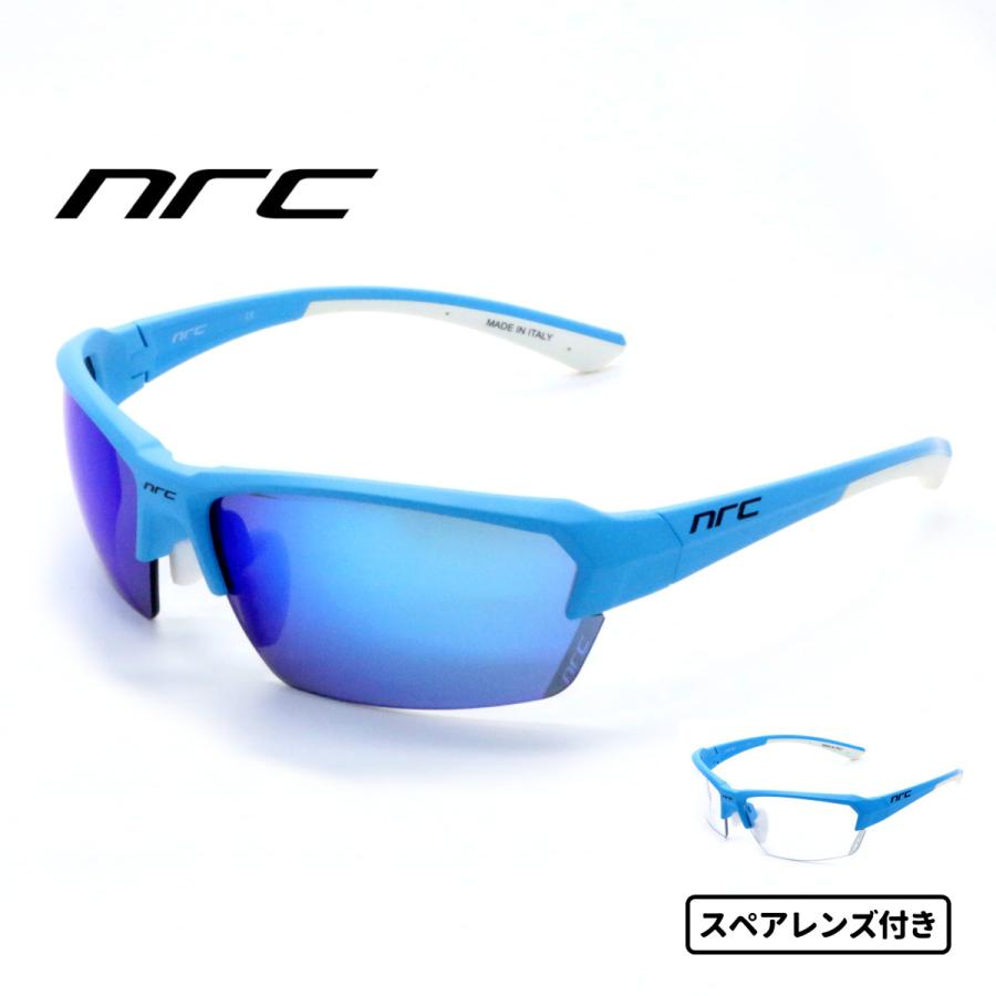 NRC サングラス P5 AW クリアレンズ付属 野球 ランニング テニス｜g-optique