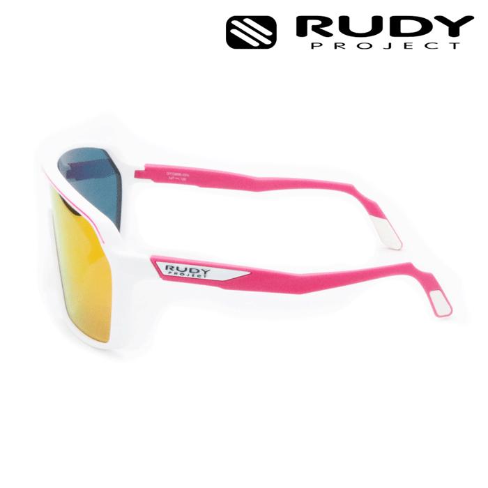Lunettes De Soleil Rudy Project Spinshield - Blanc/Rose Fluo - Neuf Avec étiquettes