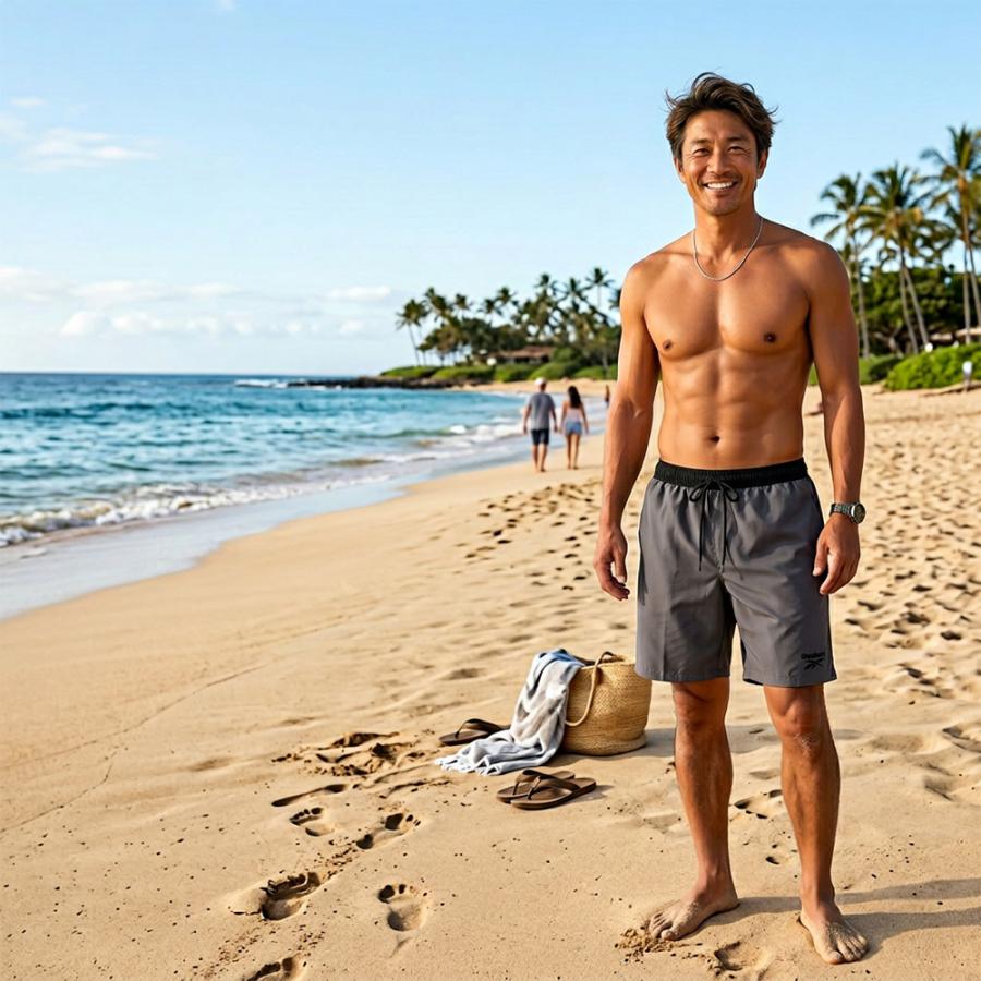 Reebok（リーボック） 水着 海パン サーフパンツ サーフトランクス