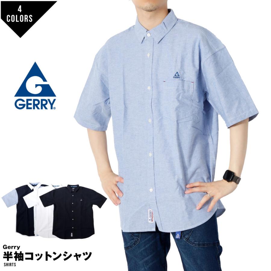 Gerry ジェリー メンズ 半袖シャツ シャツ 半袖 半そで レディース