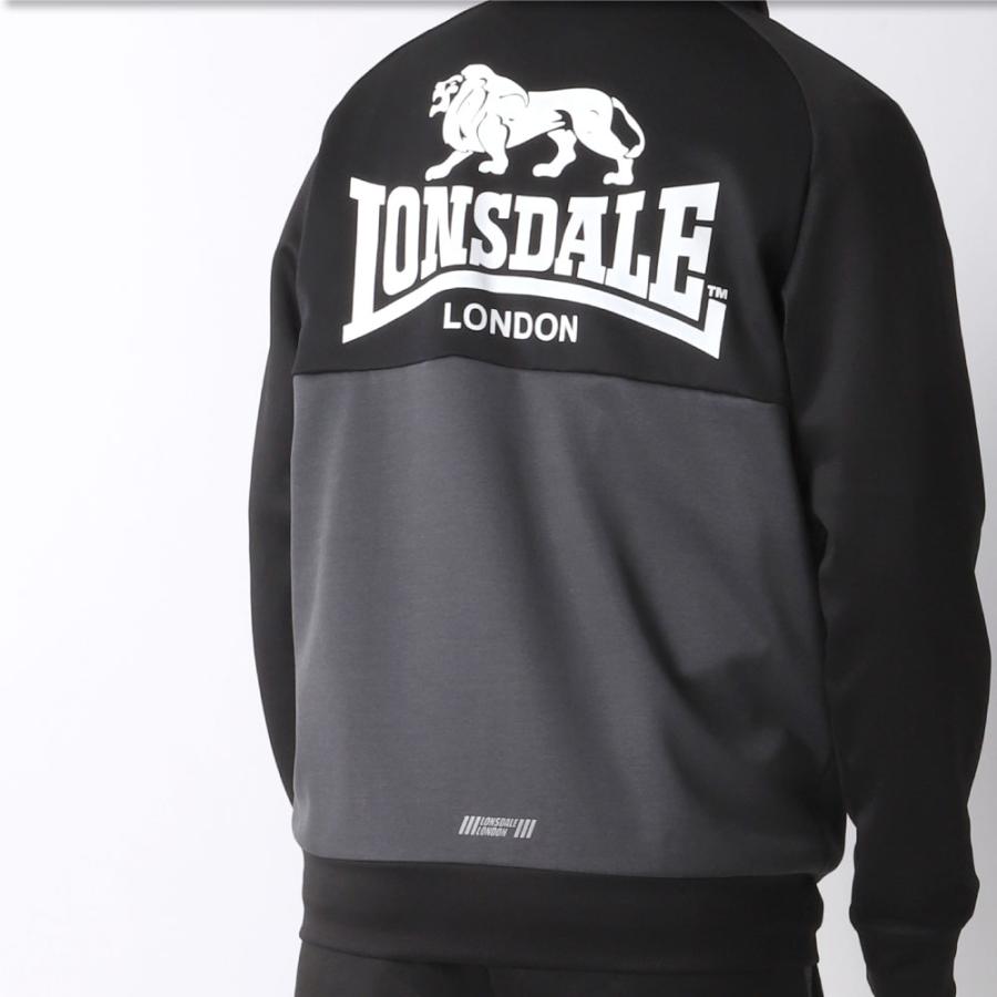 LONSDALE ロンズデール ジャケット ジャージ スウェットパーカー パーカー スウェット ワンマイルウェア メンズ 長袖 おしゃれ 人気｜g-passio｜05