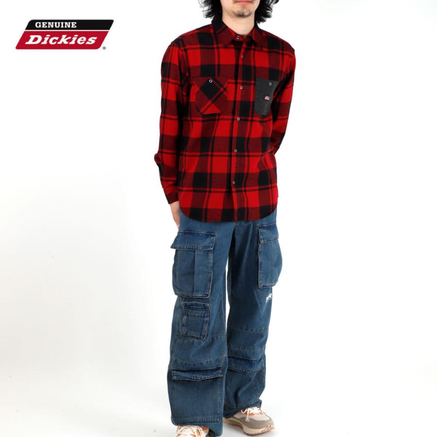 Genuine Dickies バッファローチェックシャツ チェックシャツ メンズ