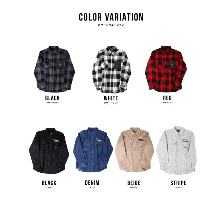 Genuine Dickies バッファローチェックシャツ チェックシャツ メンズ