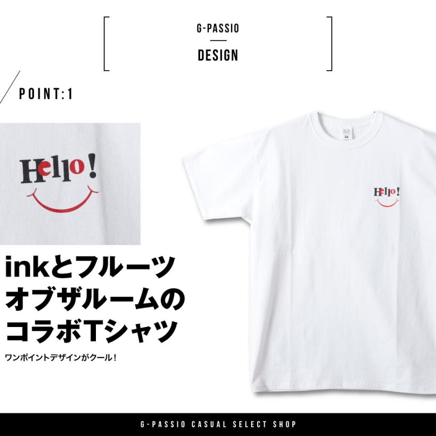 コラボ【ink】インク 24AW CULTURES 再構築スウェット 日本製 FRUIT OF THE LOOM（フルーツオブザルーム） Tシャツ コラボ FRUIT OF