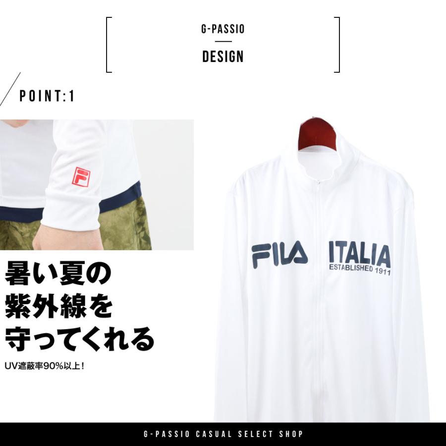 FILA（フィラ） ラッシュガード 水着 メンズ レディース UVウェア UV