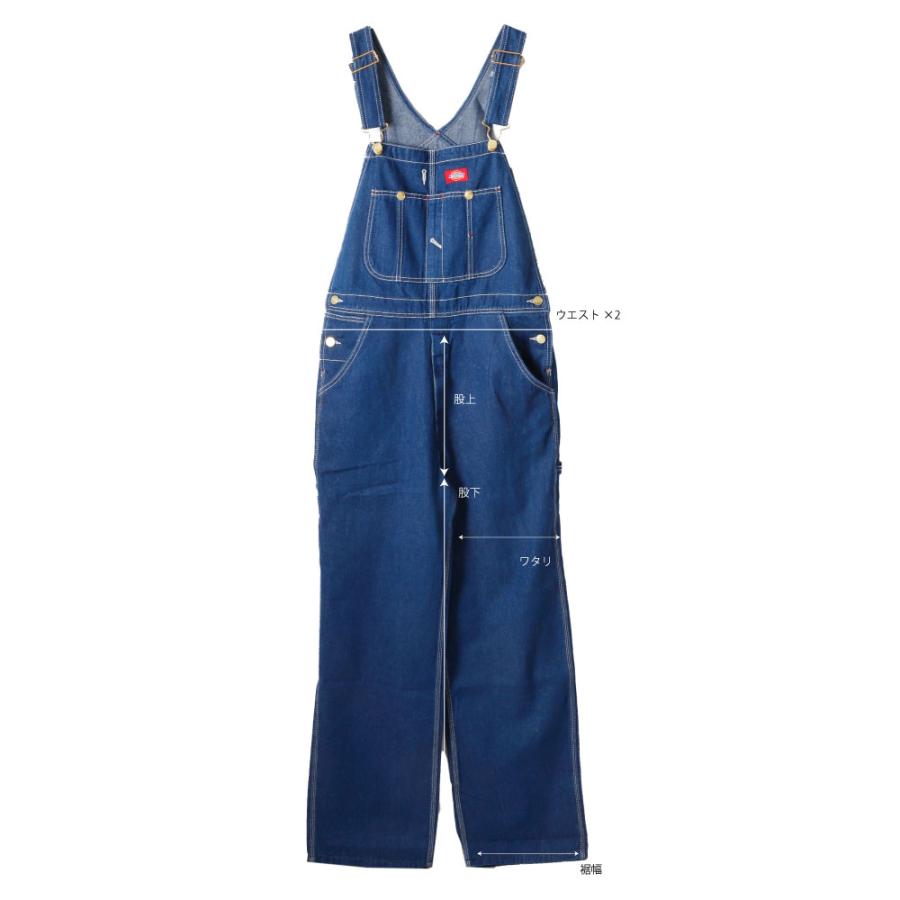 ディッキーズ ダークブルー カバーオール Dickies（ディッキーズ）べーシックカバーオール（コットン） ダーク