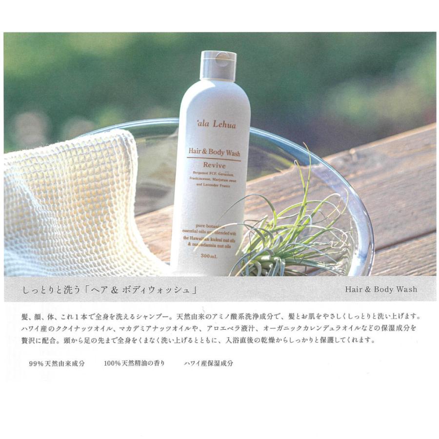 アラレフア ヘア＆ボディウォッシュRV、NS、AB 各300mL×3 アラレフア ヘア＆ボディウォッシュ ボディ洗浄剤 シャンプー