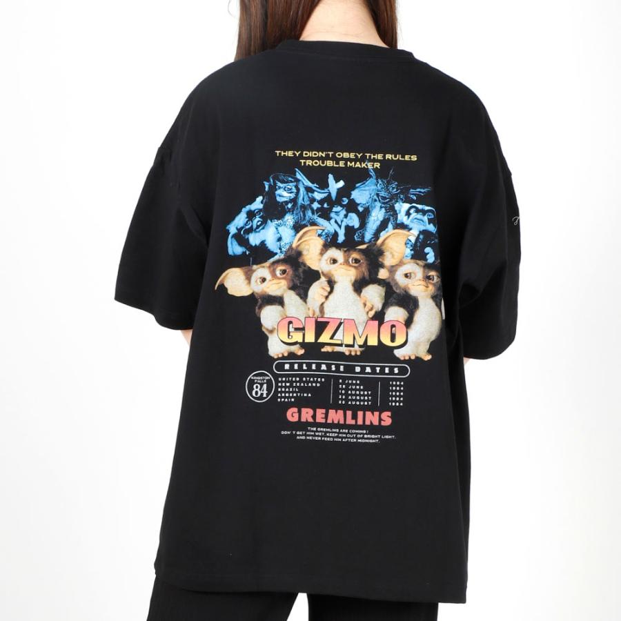 GREMLINS グレムリン◇ギズモ Tシャツ L キャラクター 黒　ブラック グレムリン GREMLINS ギズモ Tシャツ レディース メンズ おしゃれ